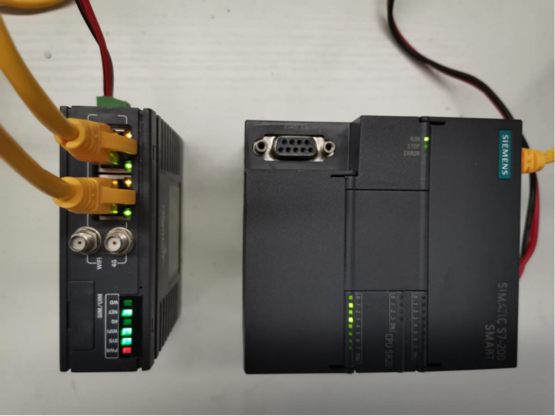 AB钱包官网智通网关连接plc示意图